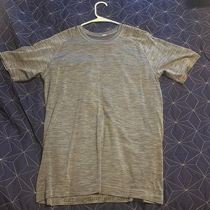 Mens Lulu Lemon Grey Shirt - Medium